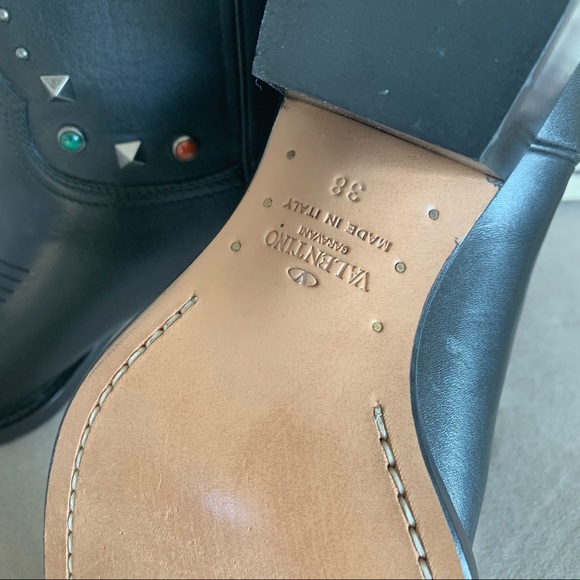 Valentino Garavani Rockstud Cowboy Boots - Picture 12 of 13